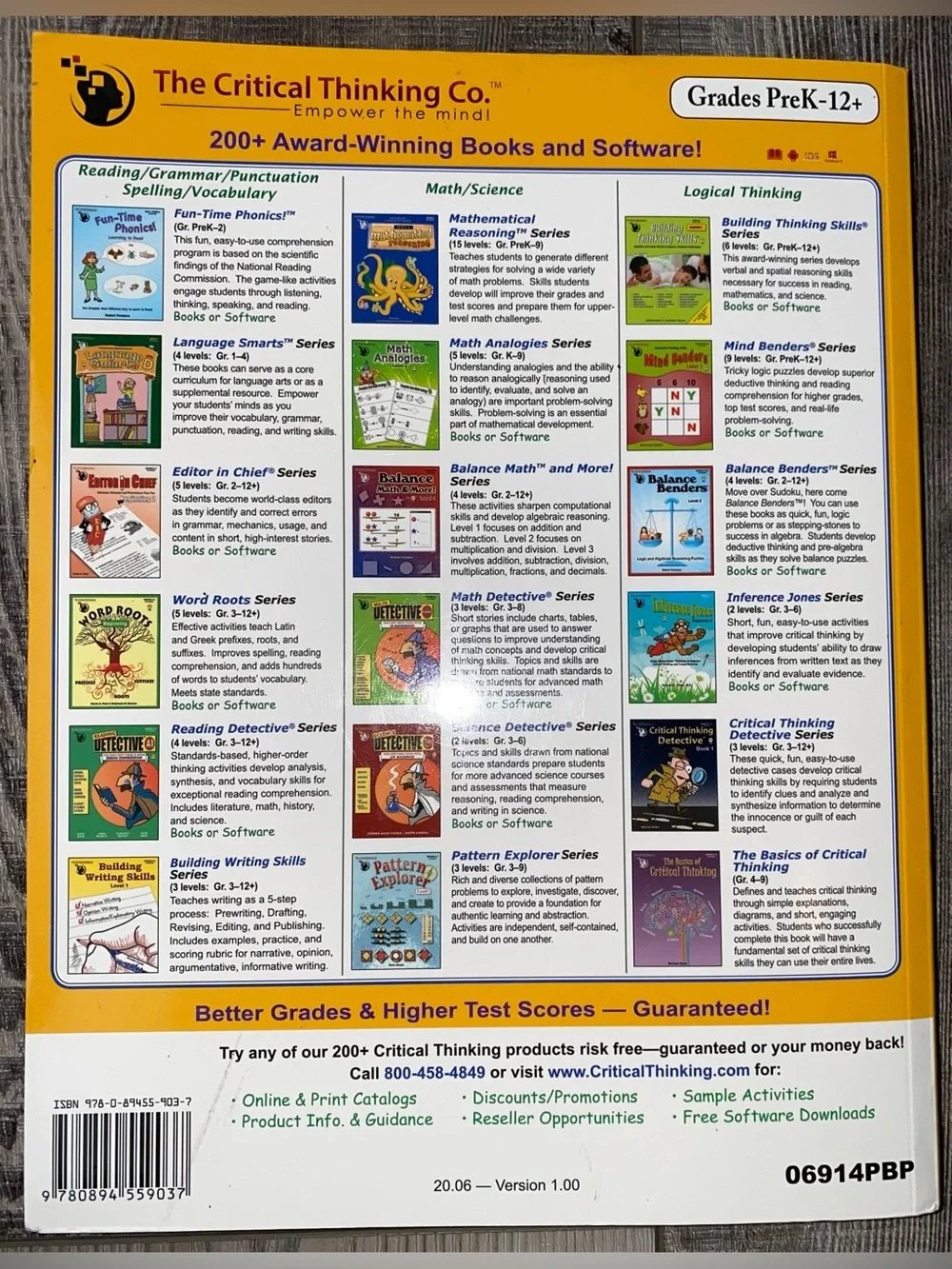 Mathematical Reasoning Beginning 2 Preschool Kindergarten Homeschool Workbook